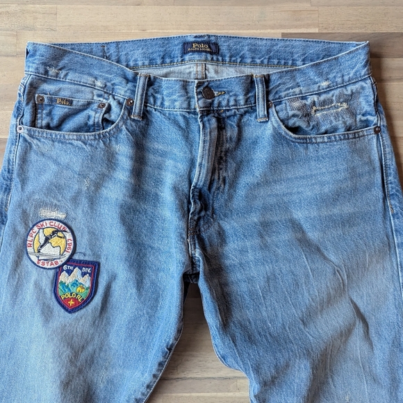 Polo Ralph Lauren Other - POLO RALPH LAUREN Denim Varick Straight-Leg Jeans (Sz 34x32)